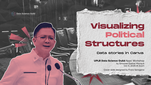 Talk: UPLB DSG Applicants' Workshop - Data Storytelling with Canva